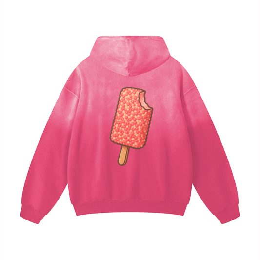“strawberry shortcake” oversized hoodie